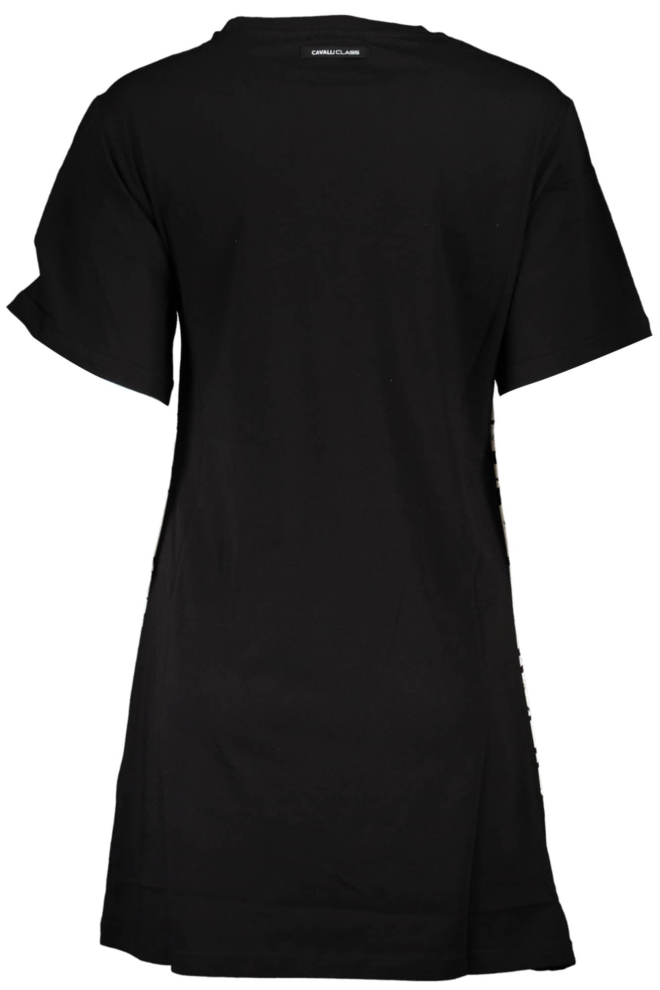 Къса рокля CAVALLI CLASS, дамска, черна - CAVALLI CLASS