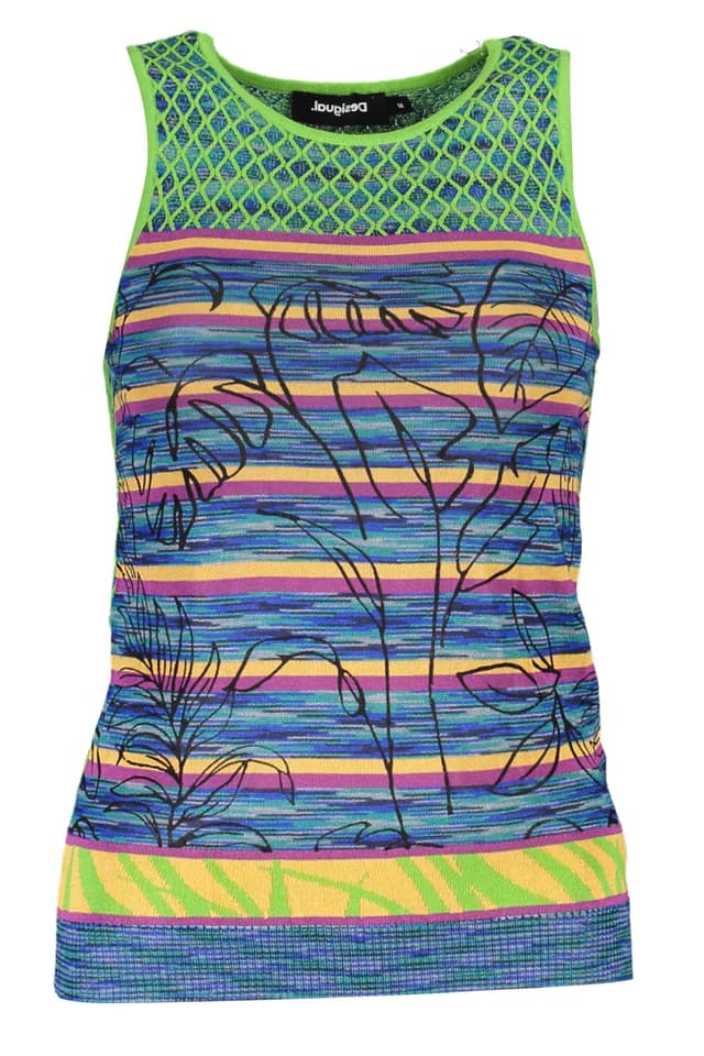 DESIGUAL ДАМСКИ ПОТНИК В ЗЕЛЕН ЦВЕТ