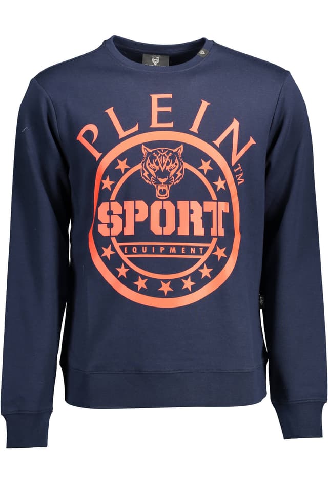 PLEIN SPORT СУИТШЪРТ БЕЗ ЦИП МЪЖЕ, СИН