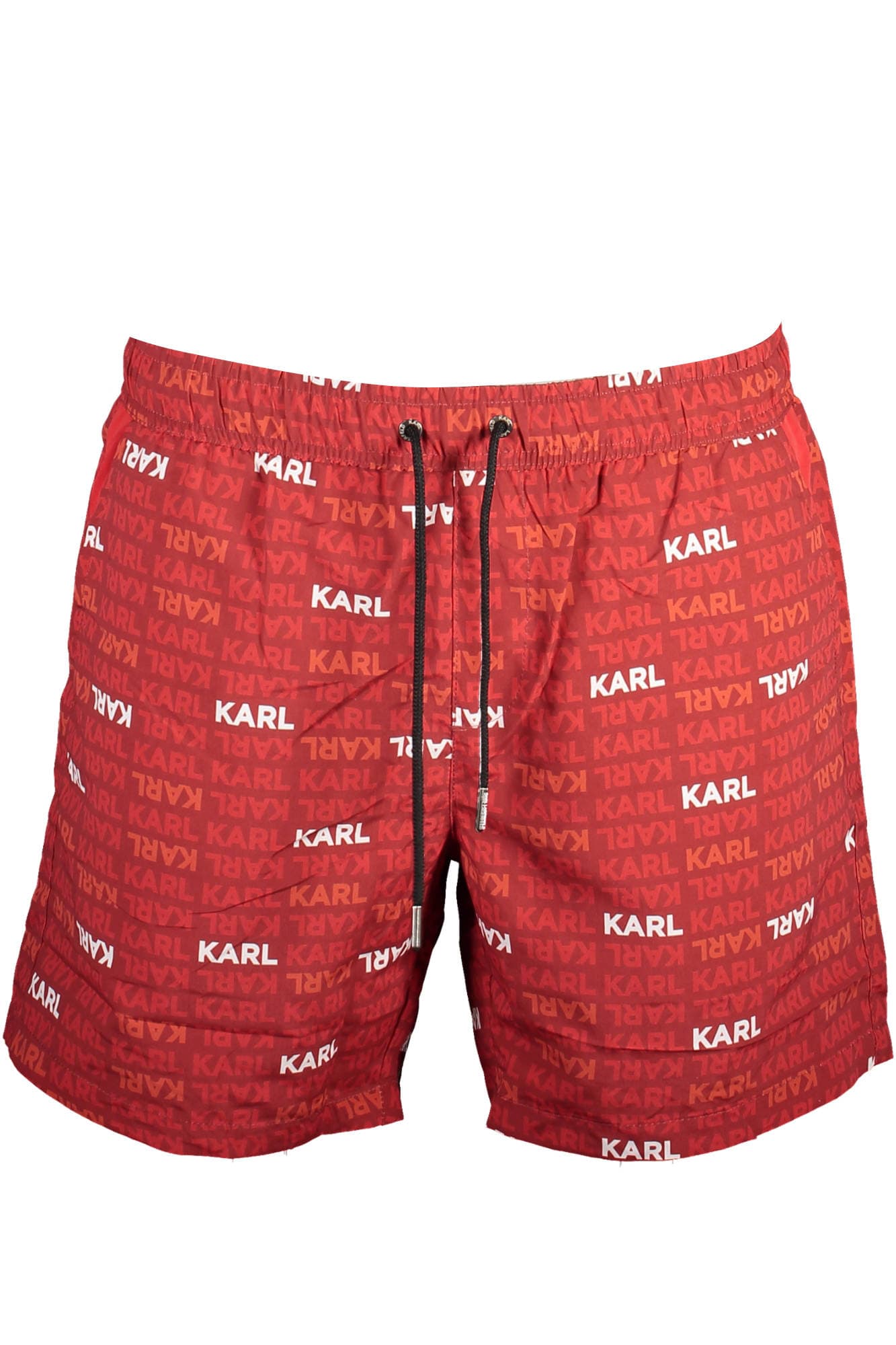 Мъжки долнище за плажен бански KARL LAGERFELD, червено - KARL LAGERFELD BEACHWEAR