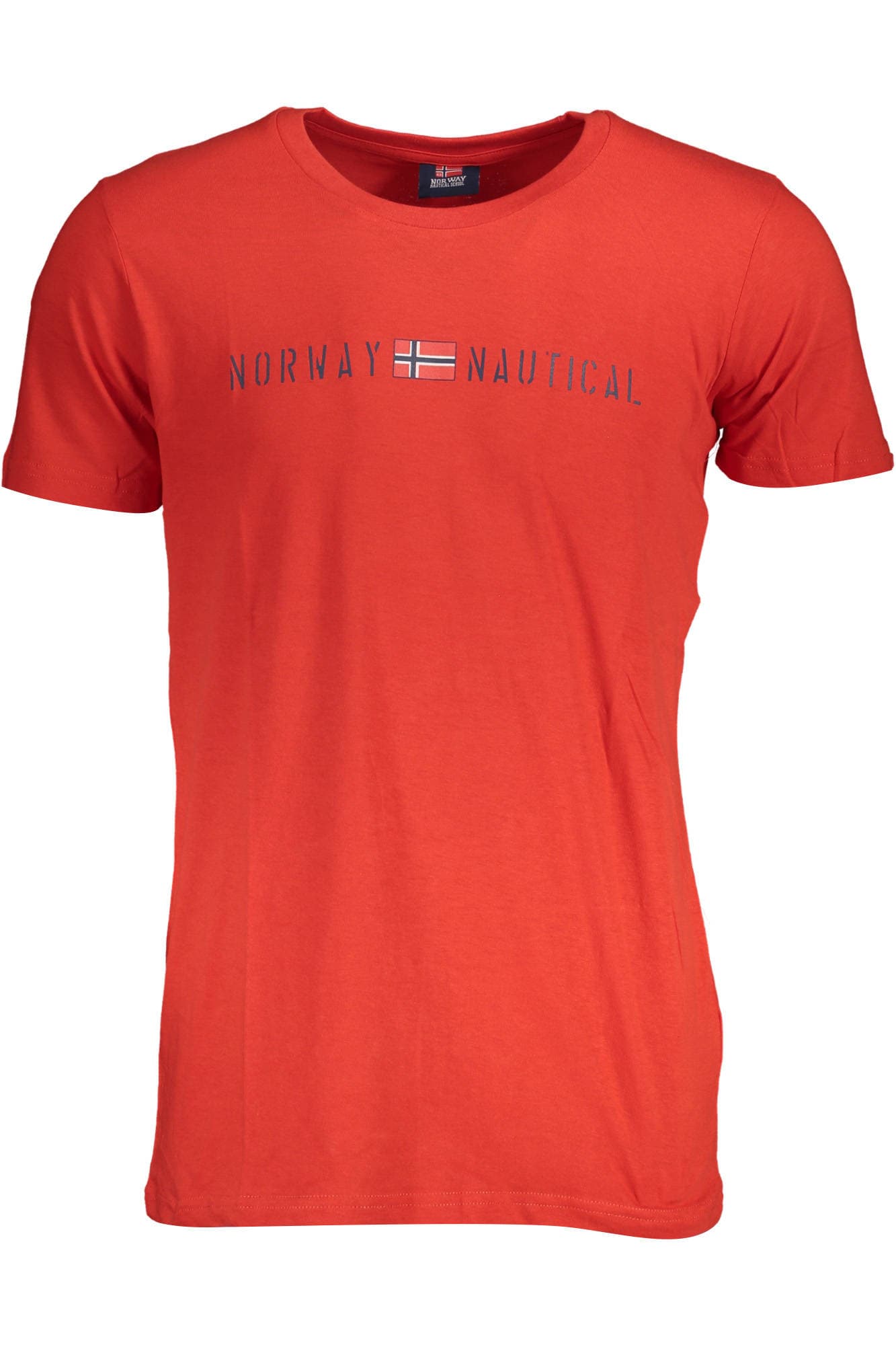 НОРВЕГИЯ 1963 МЪЖКА ТЕНИСКА С КЪС РЪКАВ, ЧЕРВЕНА - NORWAY 1963