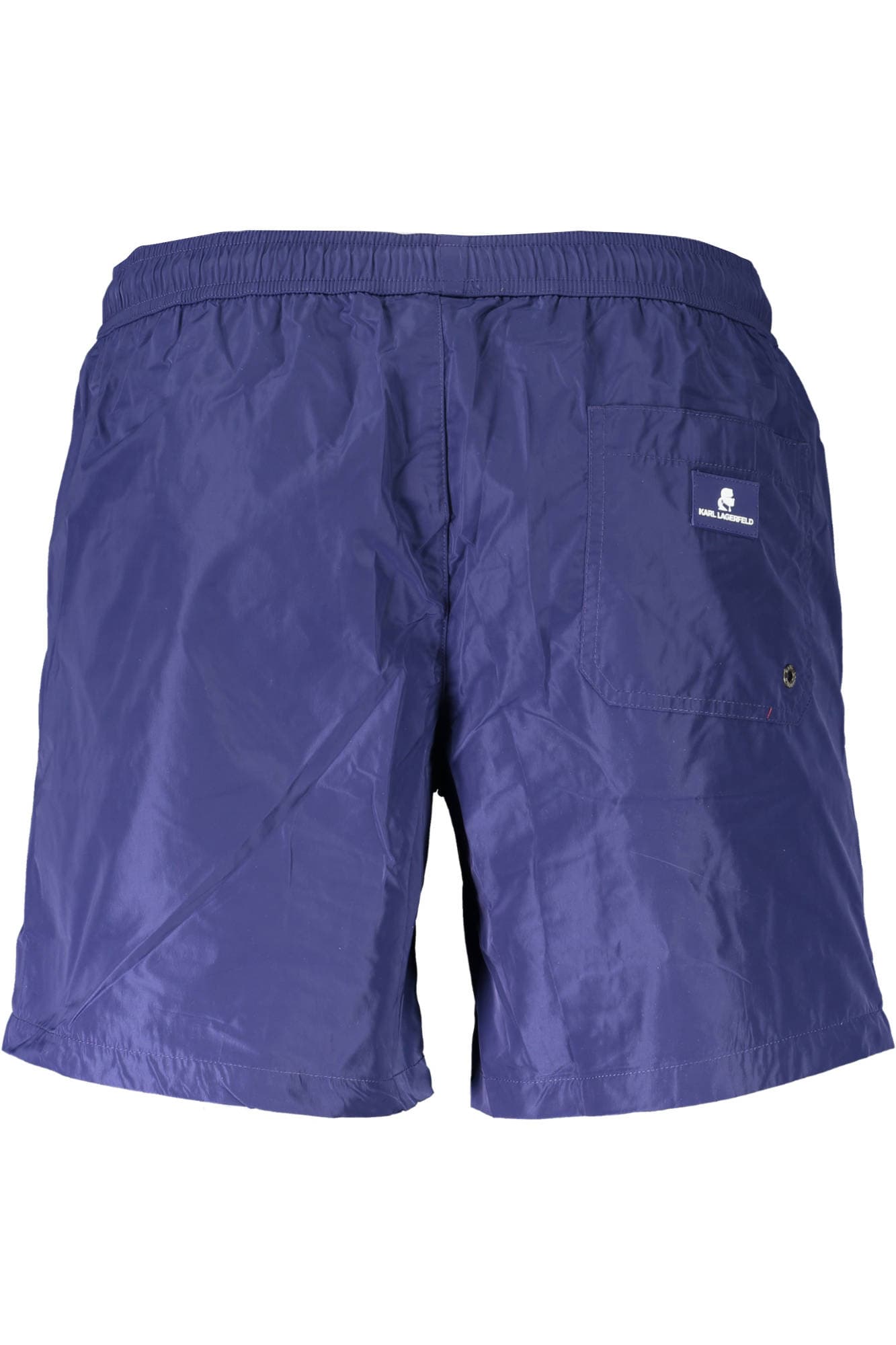 Долнище на мъжки бански костюм Karl Lagerfeld, син - KARL LAGERFELD BEACHWEAR