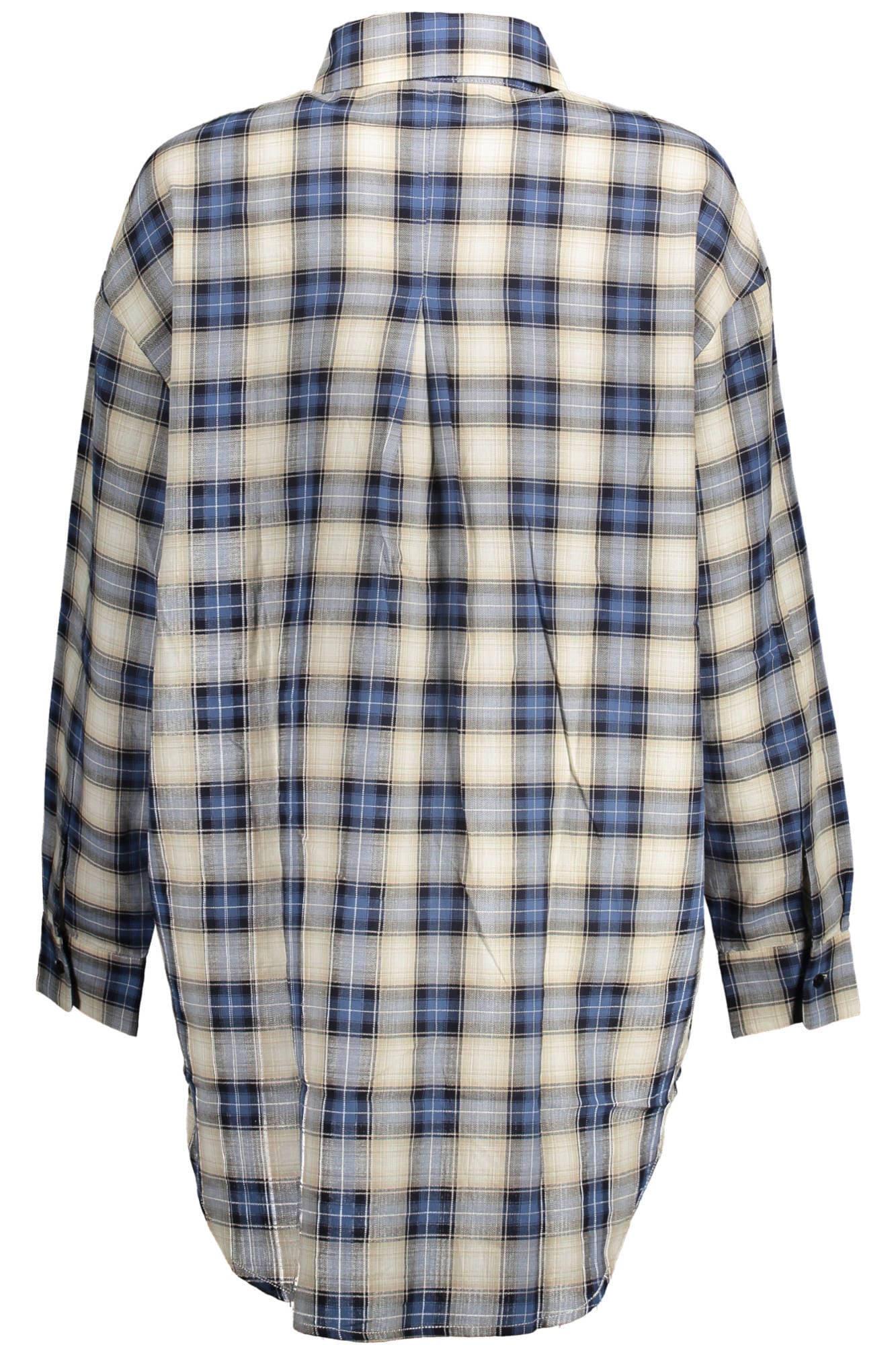 DESIGUAL РИЗА С ДЪЛЪГ РЪКАВ, СИНЯ - DESIGUAL