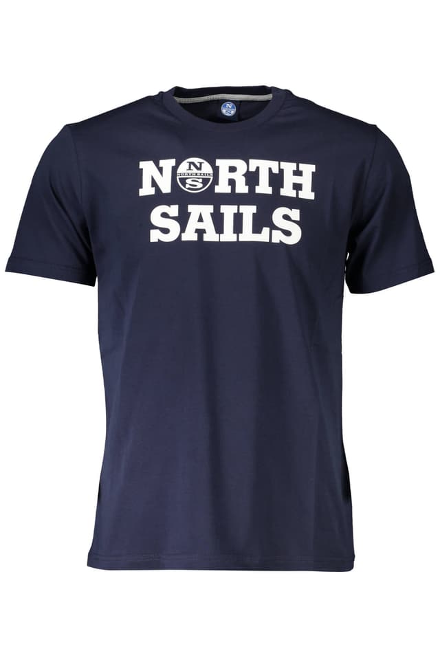 МЪЖКА ТЕНИСКА С КЪС РЪКАВ NORTH SAILS, СИНЯ