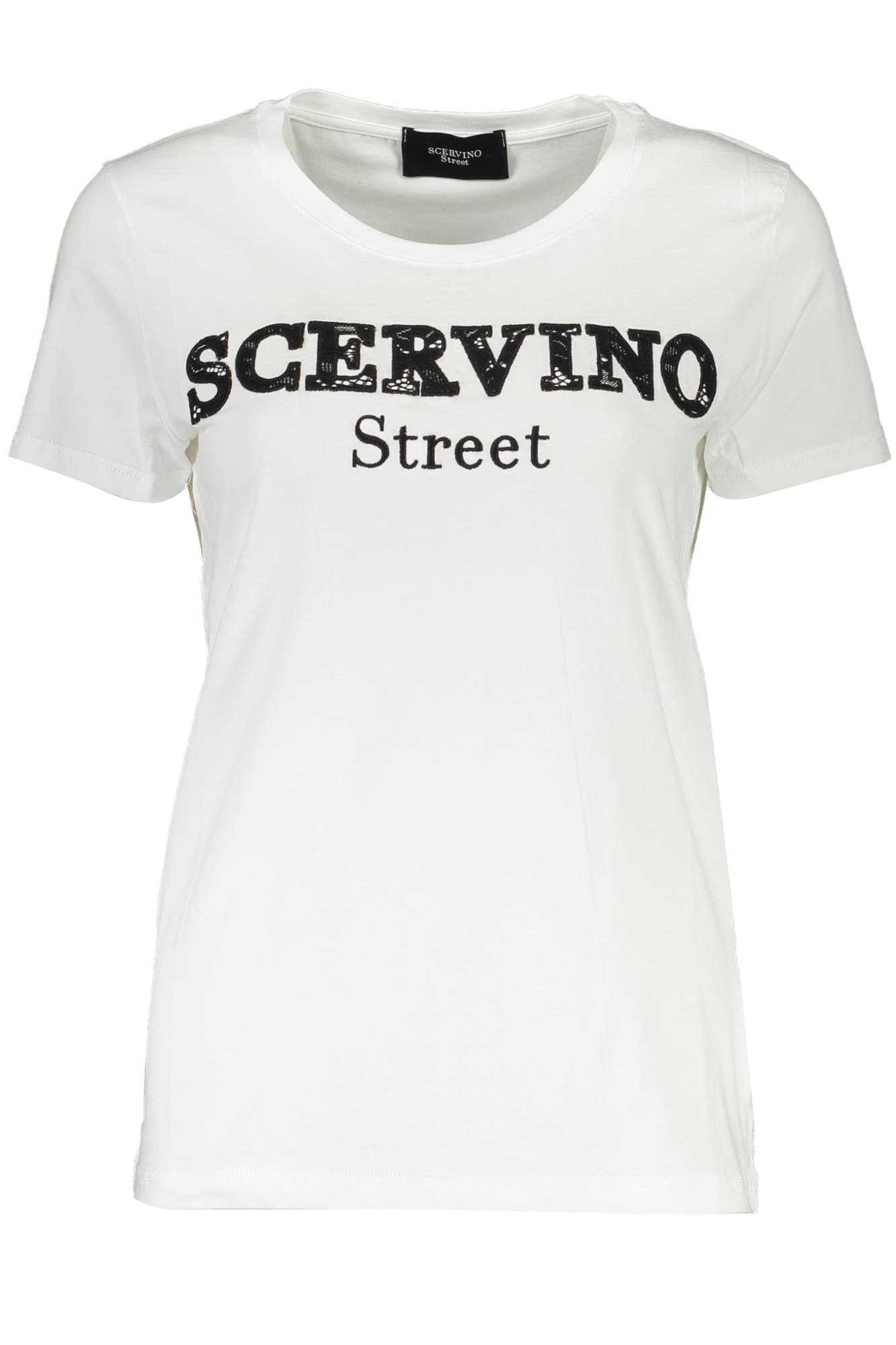 Дамска тениска с къс ръкав SCERVINO STREET, бяла - SCERVINO STREET