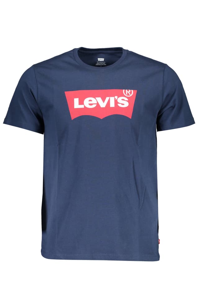 МЪЖКА ТЕНИСКА С КЪС РЪКАВ LEVI'S, СИНЯ