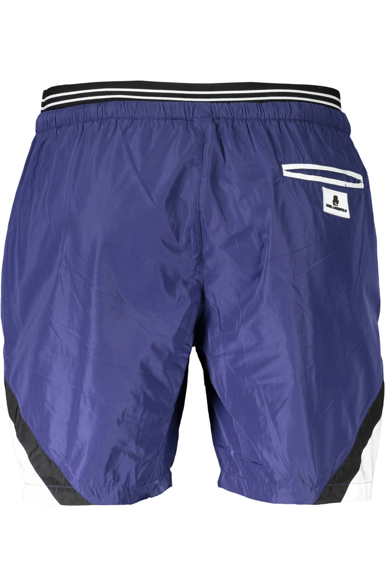Долнище на мъжки бански костюм Karl Lagerfeld, син - KARL LAGERFELD BEACHWEAR