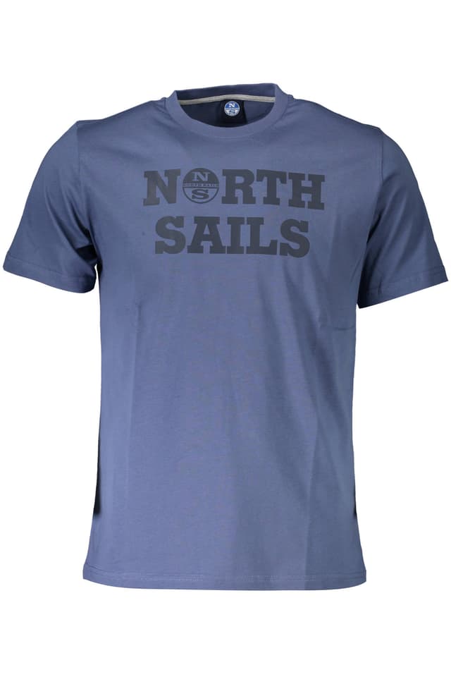 МЪЖКА ТЕНИСКА С КЪС РЪКАВ NORTH SAILS, СИНЯ