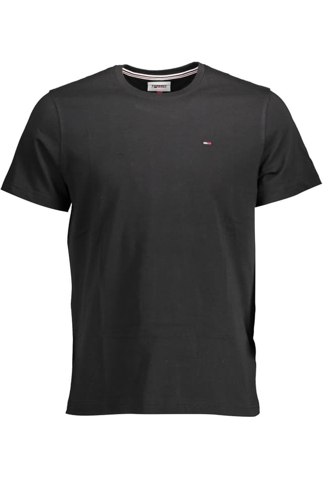 Мъжка тениска с къс ръкав TOMMY HILFIGER, черна
