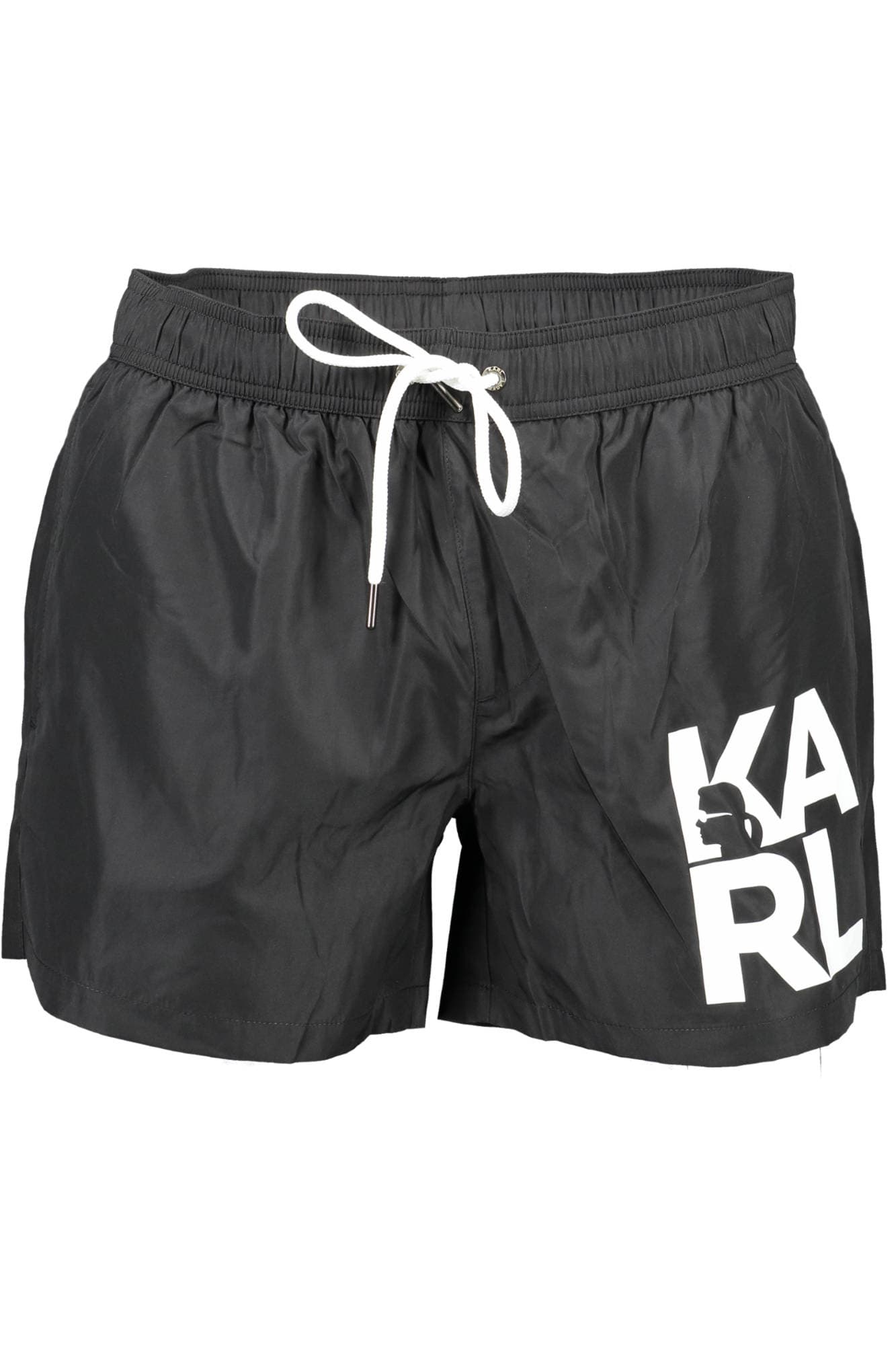 Мъжки бански костюм Karl Lagerfeld BEACHWELL, черен, долнище - KARL LAGERFELD BEACHWEAR