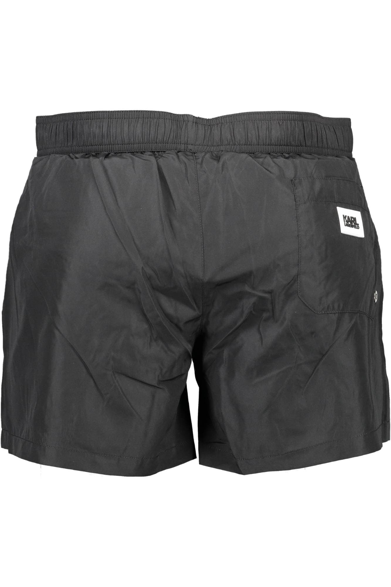 Мъжки бански костюм Karl Lagerfeld BEACHWELL, черен, долнище - KARL LAGERFELD BEACHWEAR