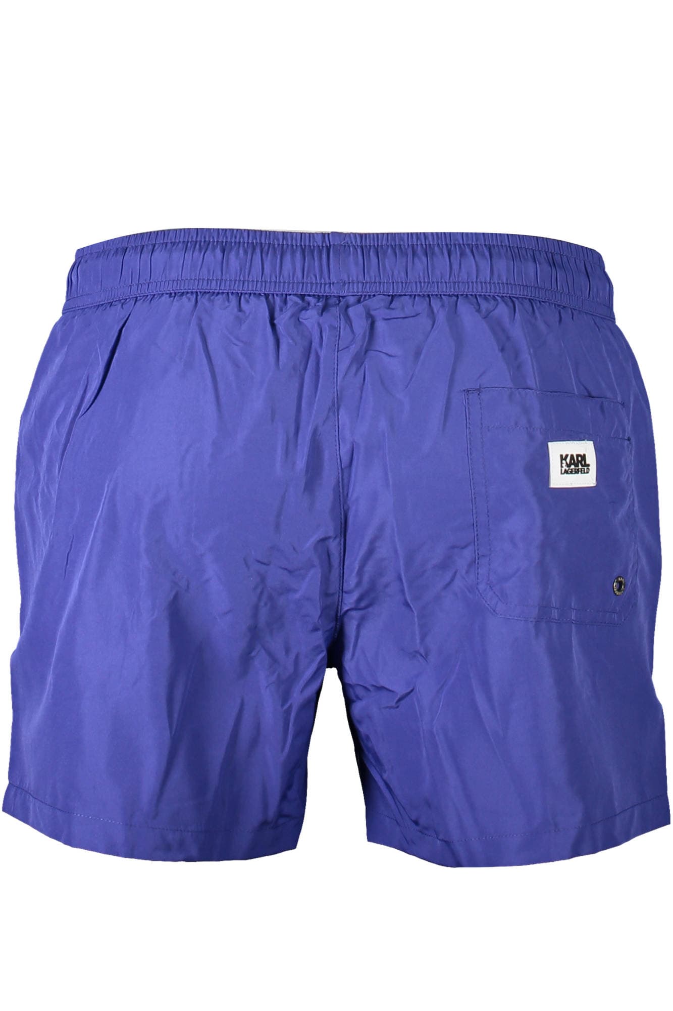 Долнище на мъжки бански костюм Karl Lagerfeld, син - KARL LAGERFELD BEACHWEAR