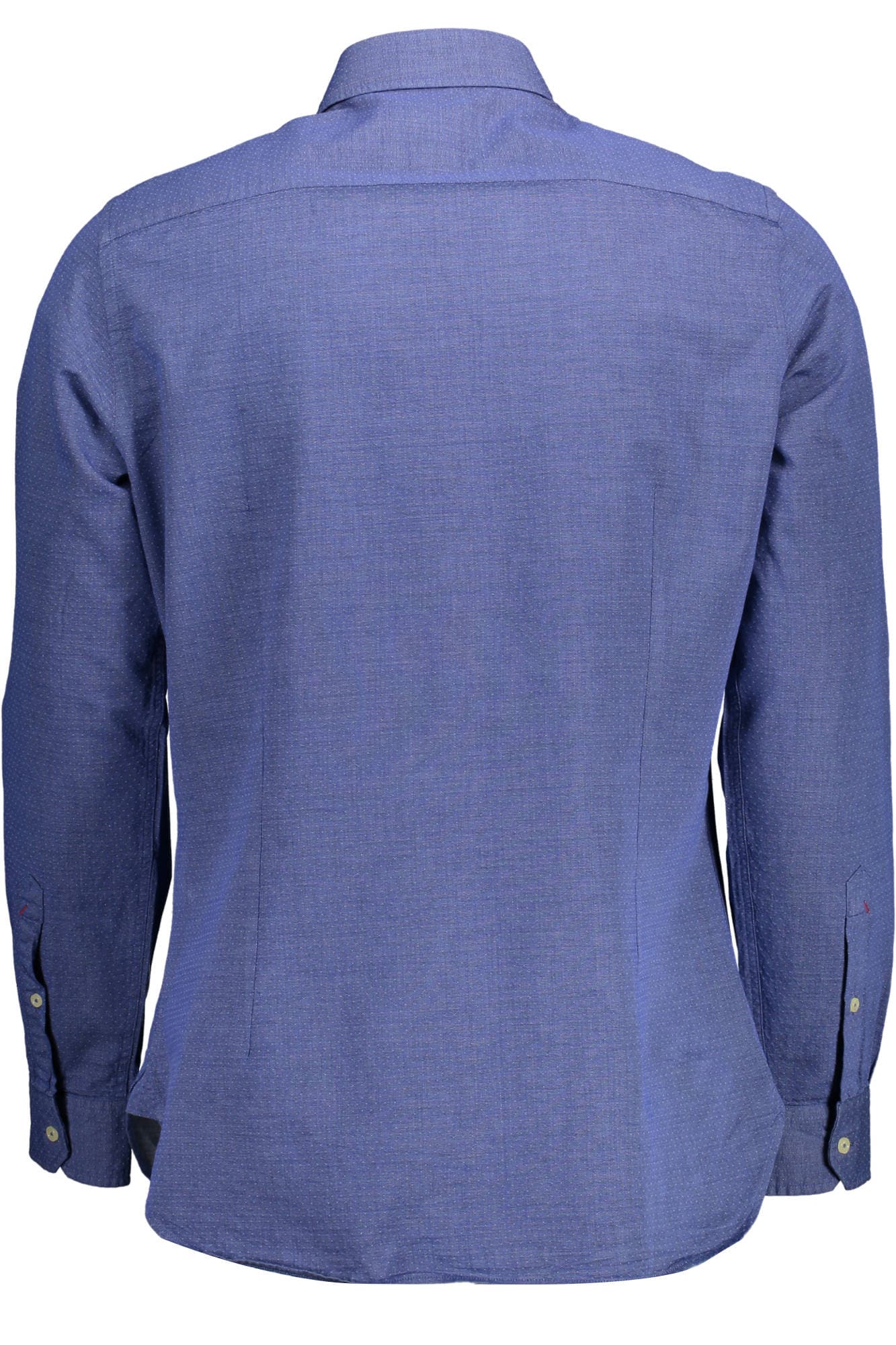 Мъжка поло тениска с дълъг ръкав, американска, синя - U.S. POLO