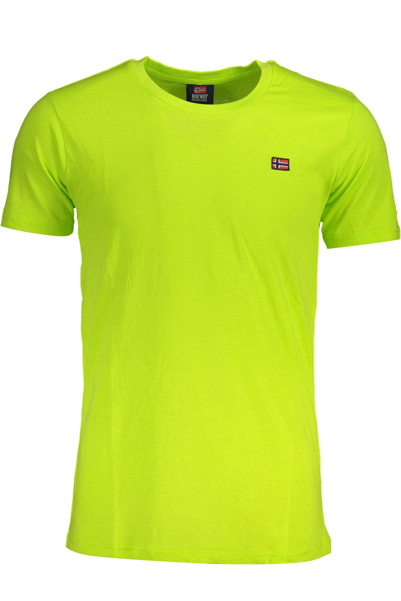 НОРВЕГИЯ 1963 ЖЪЛТА МЪЖКА ТЕНИСКА С КЪС РЪКАВ - NORWAY 1963