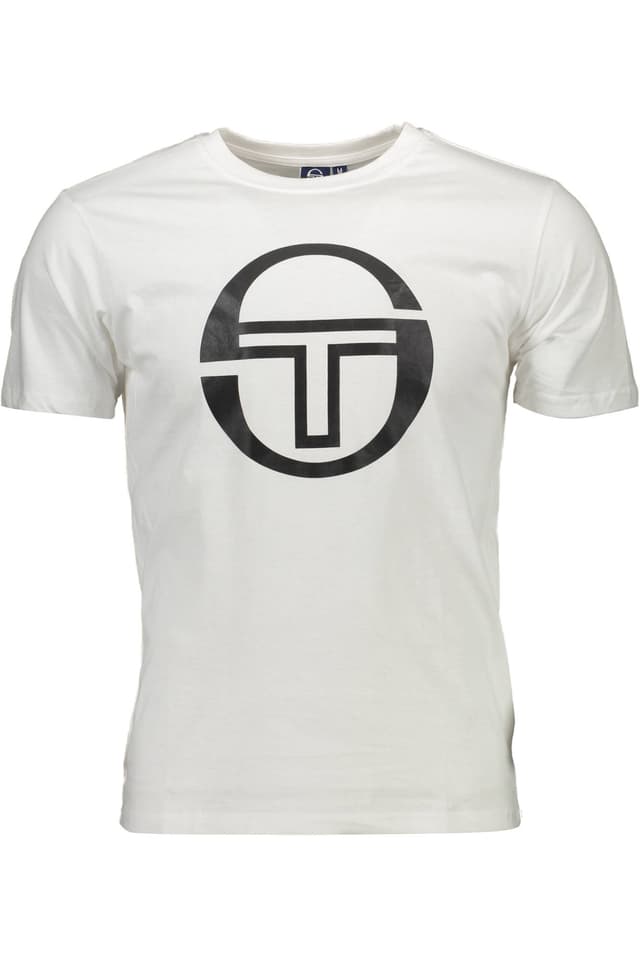 МЪЖКА ТЕНИСКА С КЪС РЪКАВ SERGIO TACCHINI, БЯЛА