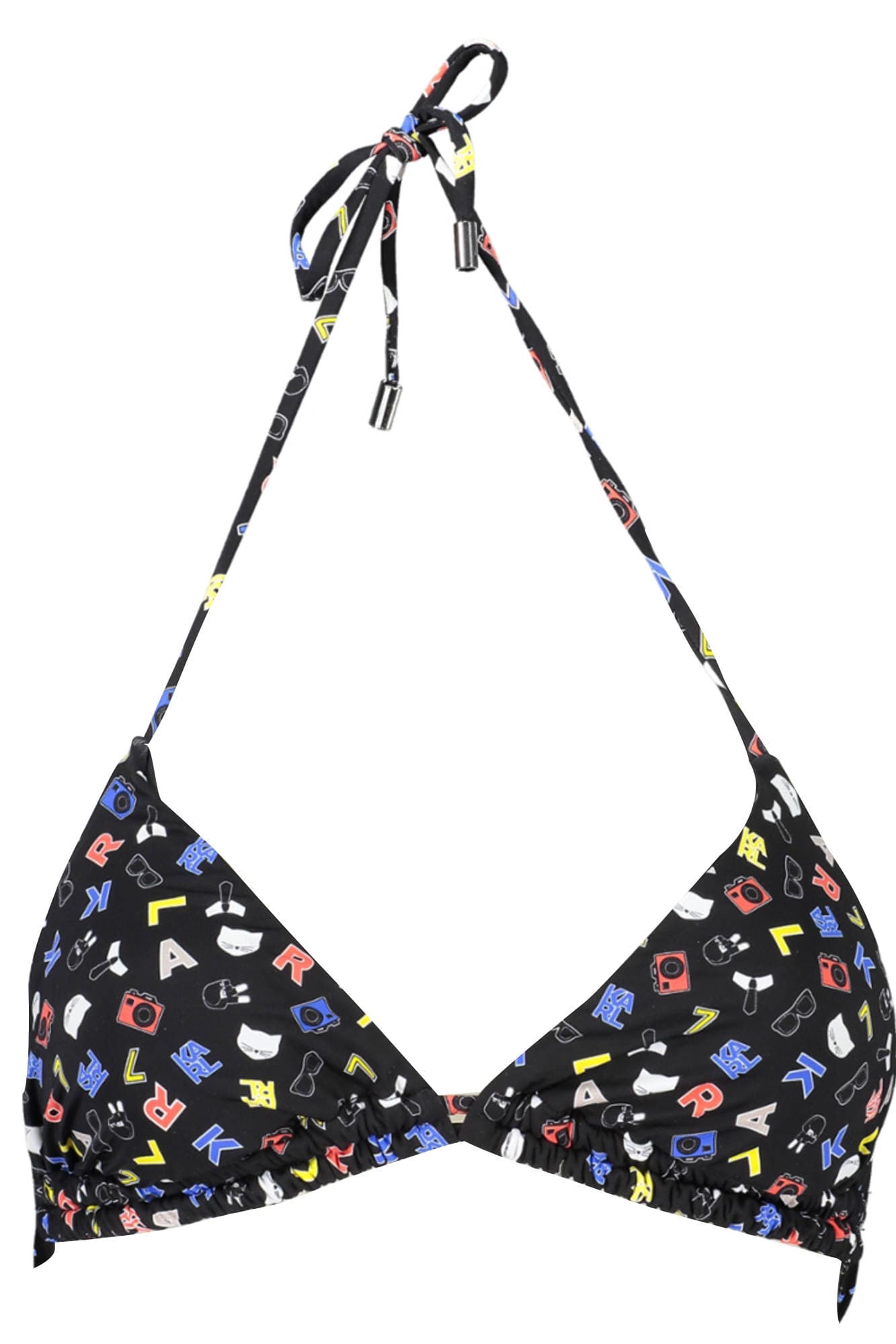 KARL LAGERFELD ПЛАЖЕН БАЛОН ЗА ДАМСКИ КОСТЮМ, ЧЕРЕН - KARL LAGERFELD BEACHWEAR