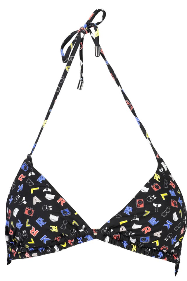 KARL LAGERFELD ПЛАЖЕН БАЛОН ЗА ДАМСКИ КОСТЮМ, ЧЕРЕН