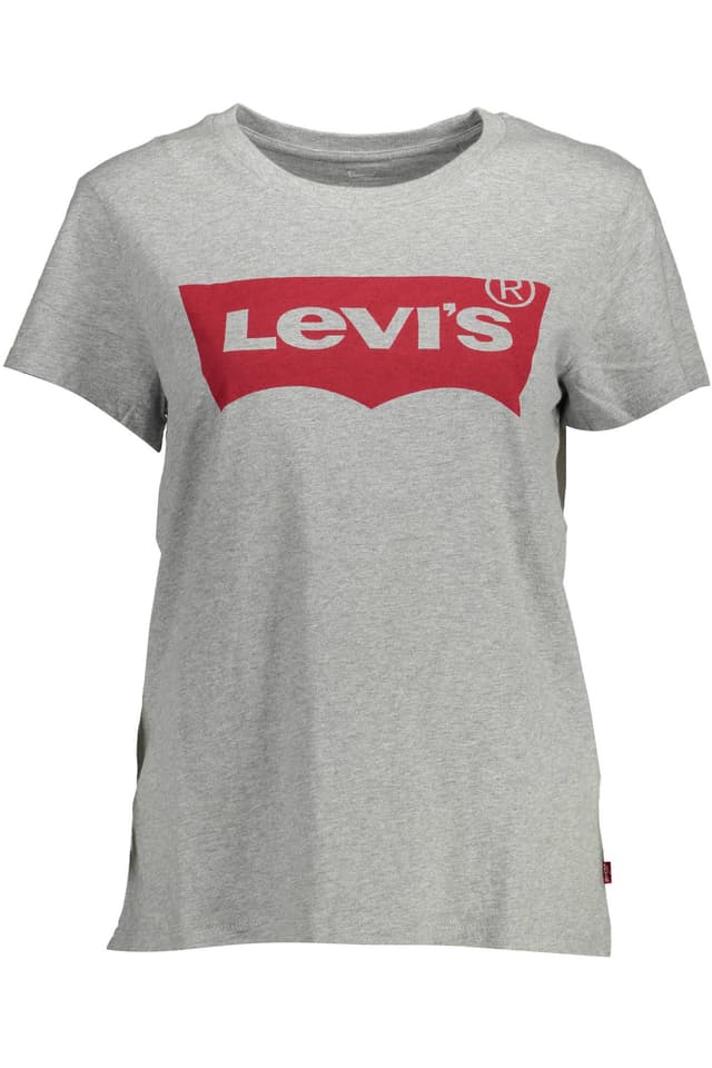LEVI'S ДАМСКА ТЕНИСКА С КЪС РЪКАВ, СИВА