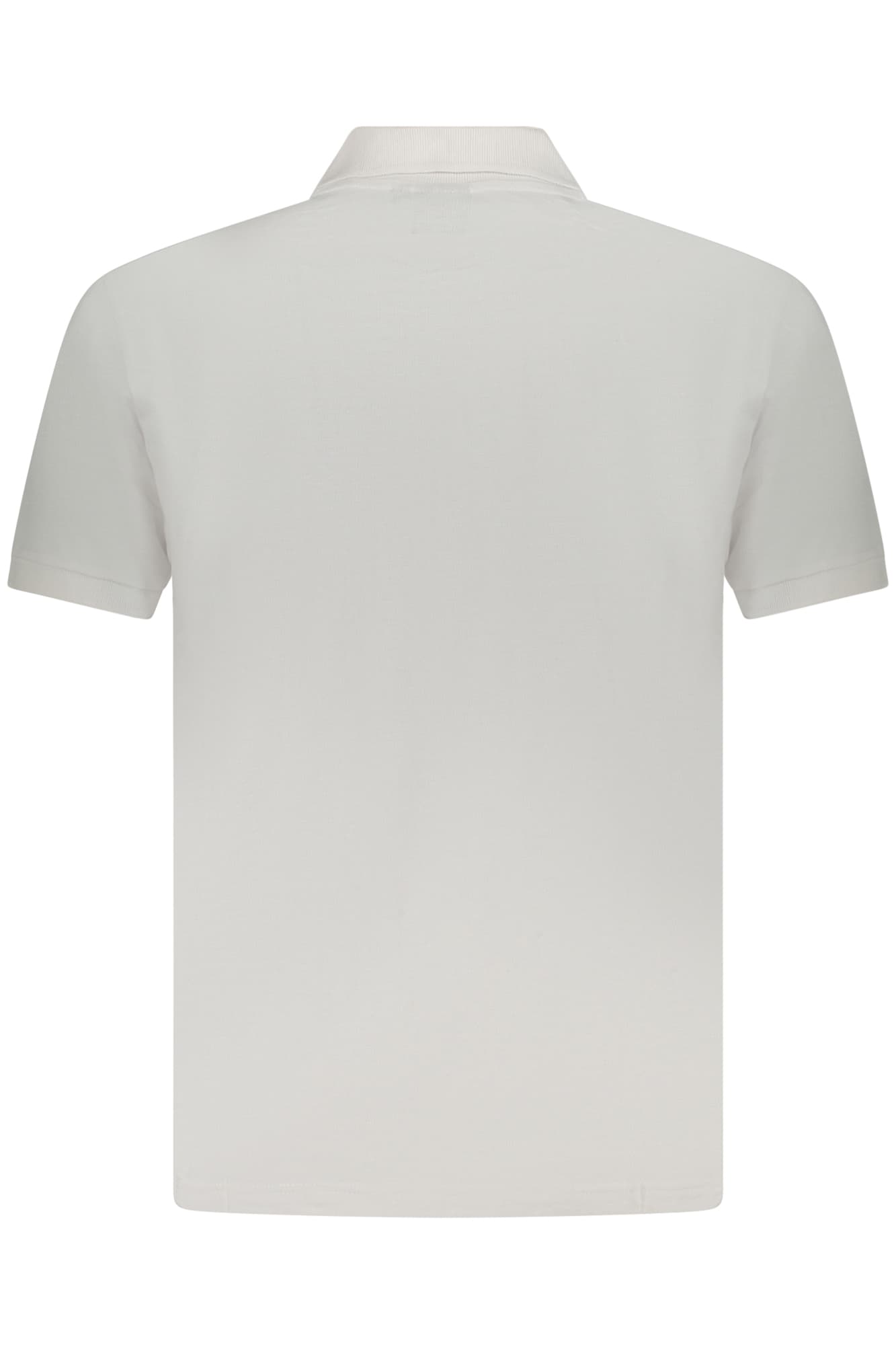 Мъжка тениска US GRAND POLO с къс ръкав, бяла - U.S. GRAND