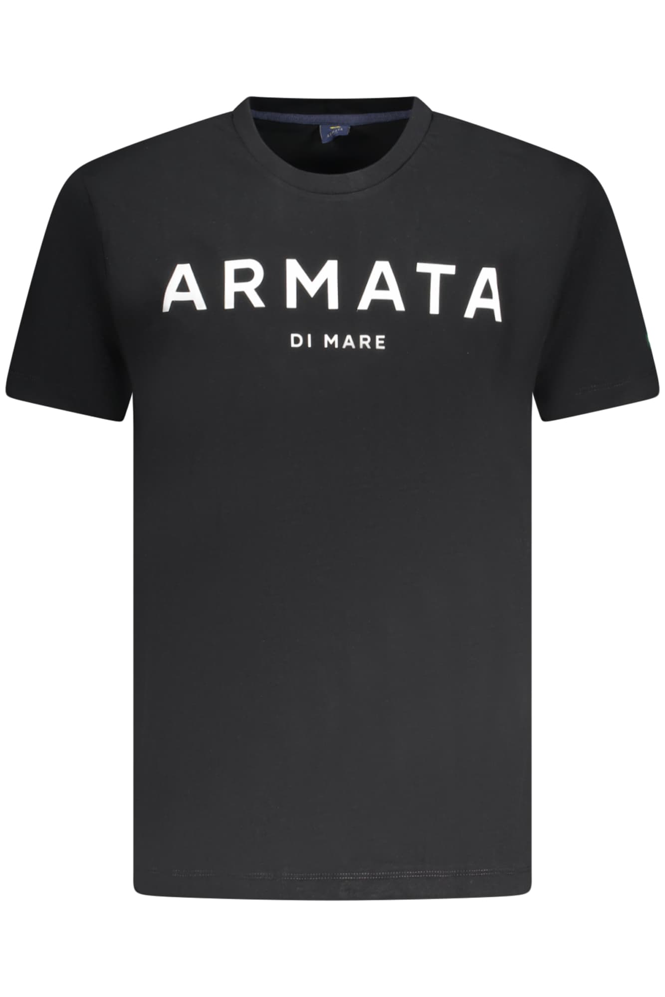 МЪЖКА ТЕНИСКА С КЪС РЪКАВ ARMATA DI MARE, ЧЕРНА - ARMATA DI MARE
