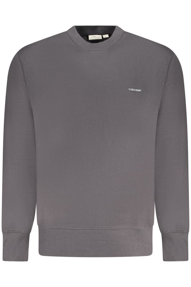 Мъжки черен суитшърт с цип CALVIN KLEIN