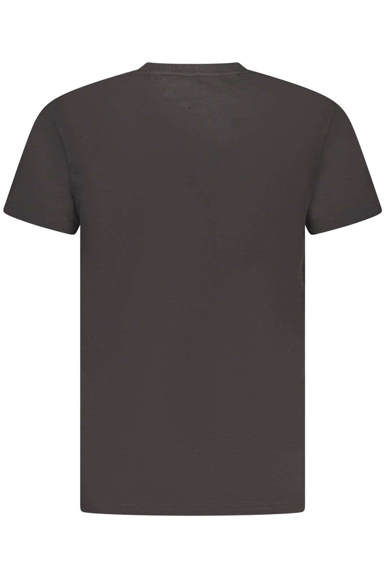 Мъжка тениска с къс ръкав TOMMY HILFIGER, черна - TOMMY HILFIGER