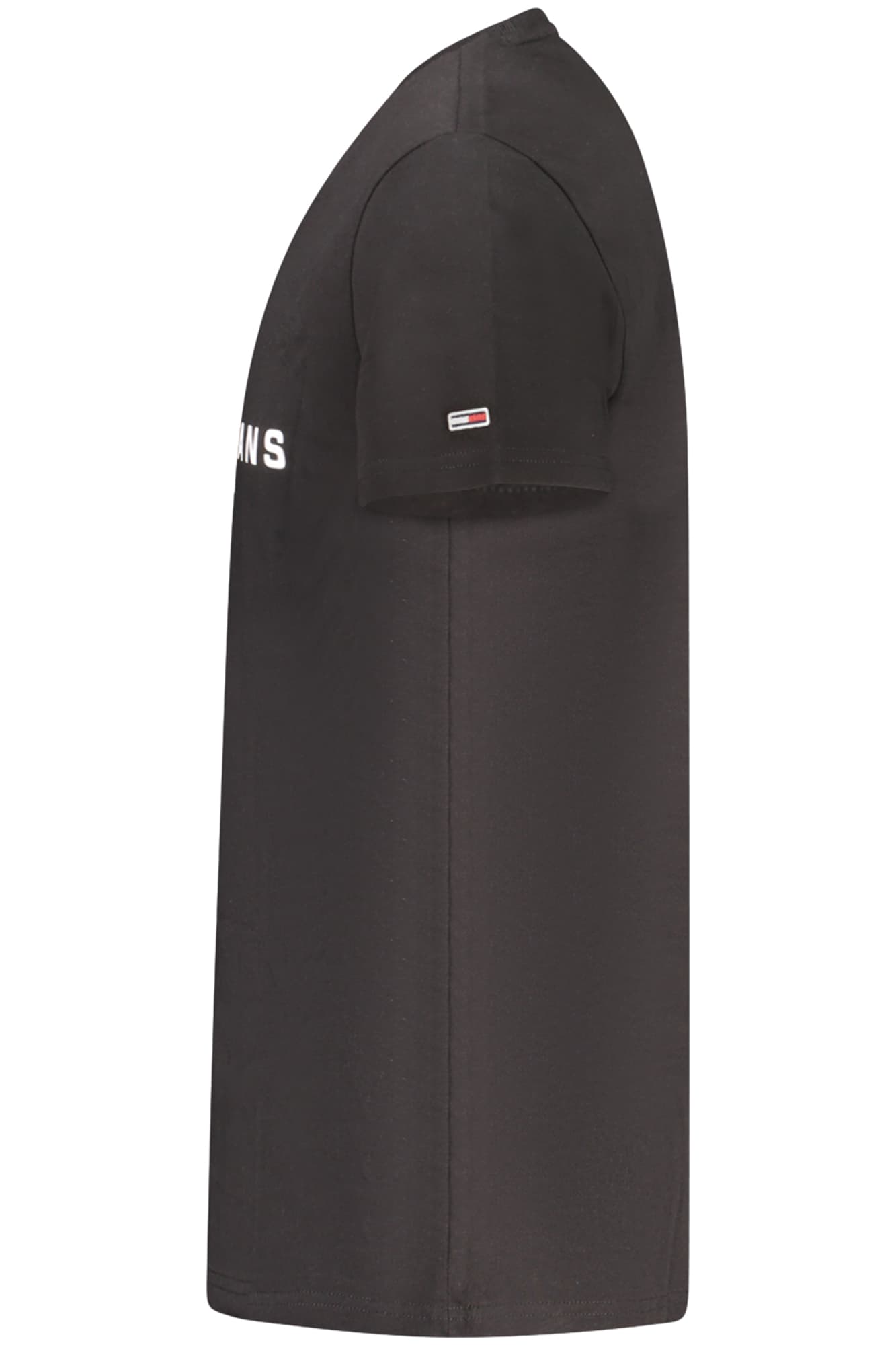 Мъжка тениска с къс ръкав TOMMY HILFIGER, черна - TOMMY HILFIGER