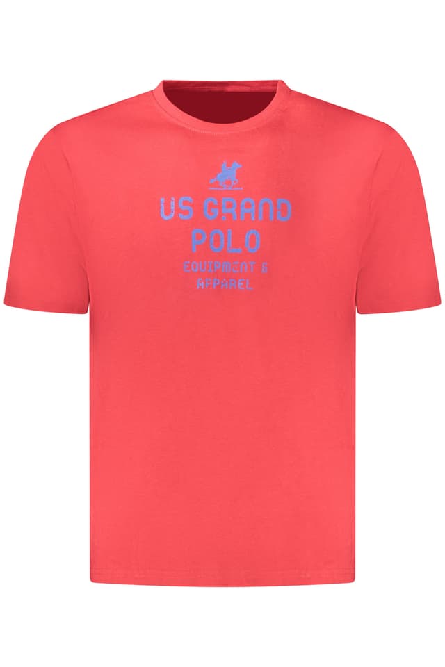 Мъжка тениска с къс ръкав US GRAND, червена