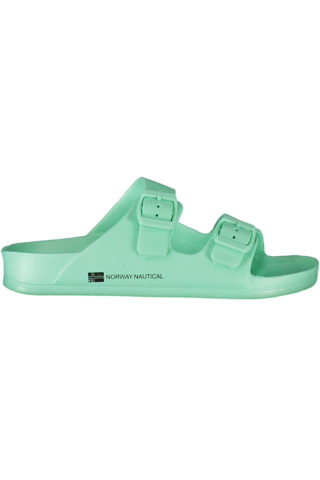 НОРВЕГИЯ 1963 ДАМСКИ ОБУВКИ С ЗЕЛЕНИ ПАНТОФИ