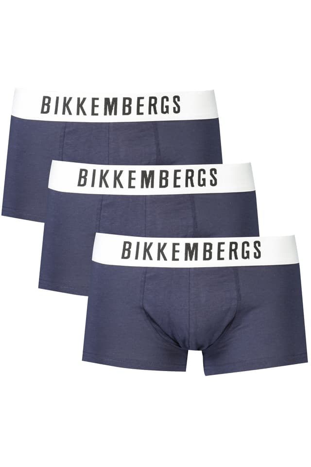 МЪЖКИ БОКСЕРИ BIKKEMBERGS, СИН