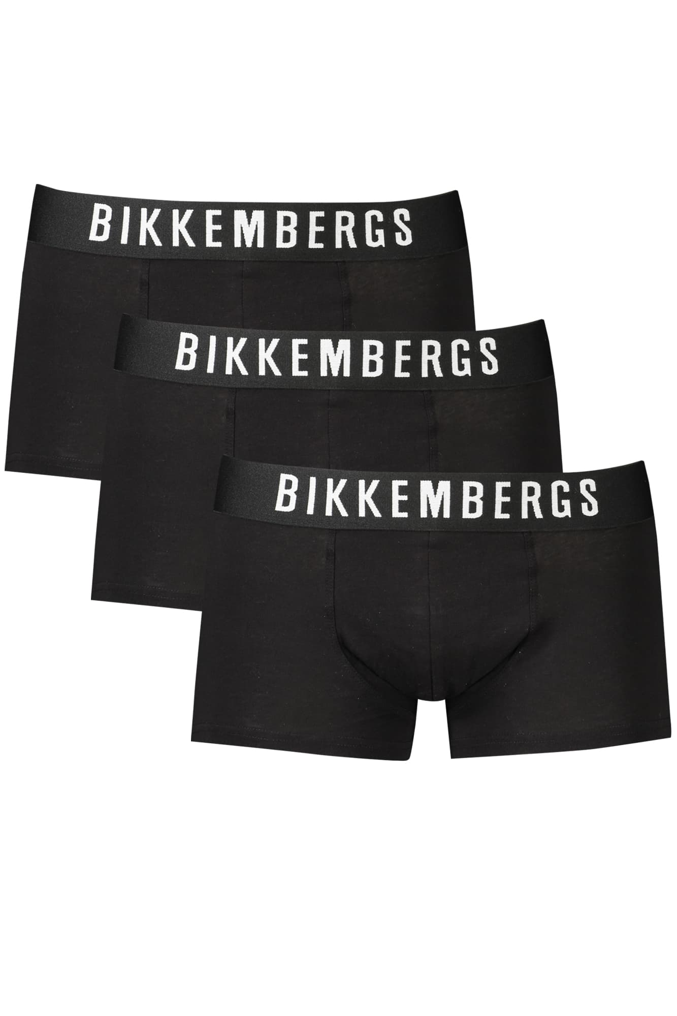 Мъжки боксерки BIKKEMBERGS, черни - BIKKEMBERGS