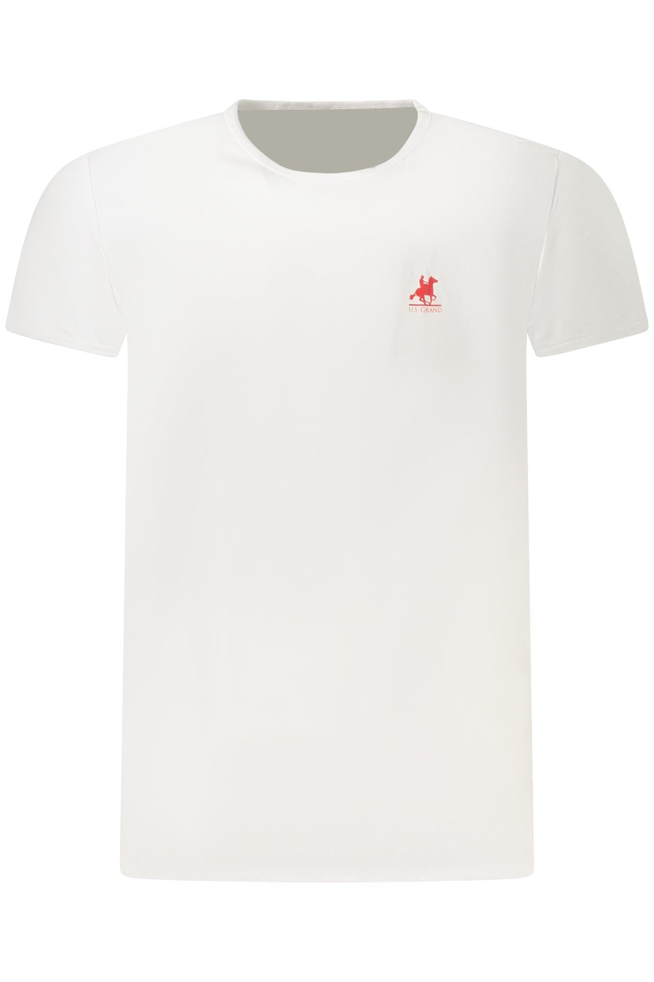 МЪЖКА ТЕНИСКА С КЪС РЪКАВ US GRAND, БЯЛА - U.S. GRAND