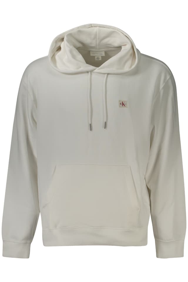 Мъжки суитшърт с цип CALVIN KLEIN, бял