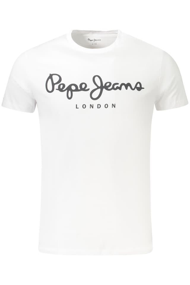Мъжка тениска с къс ръкав PEPE JEANS, бяла