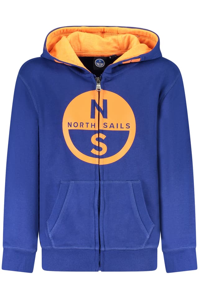 ДЕТСКИ СУИТШЪР С ЦИП NORTH SAILS, СИН