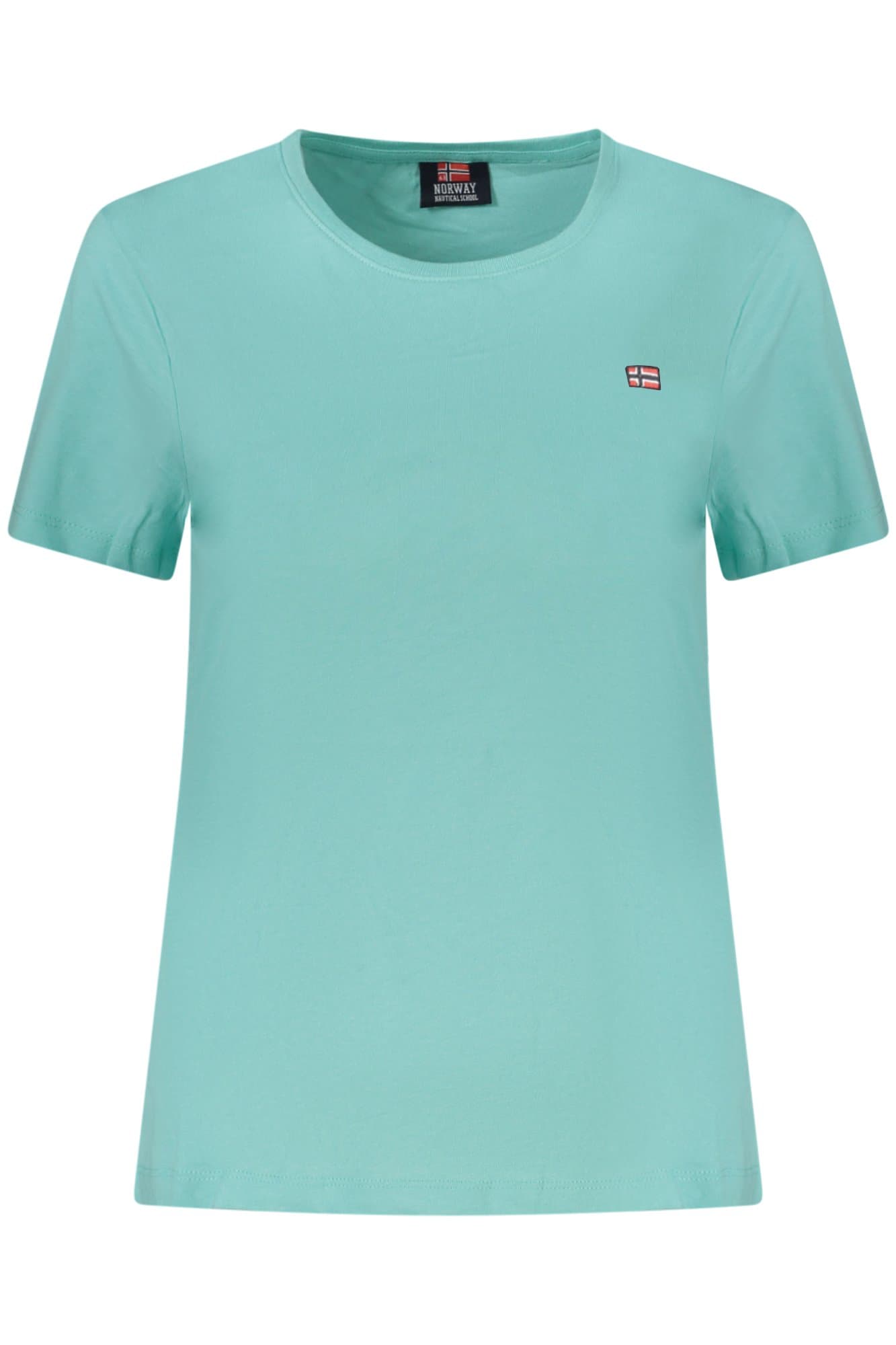 НОРВЕГИЯ 1963 ДАМСКА ТЕНИСКА С КЪС РЪКАВ, СИНЯ - NORWAY 1963