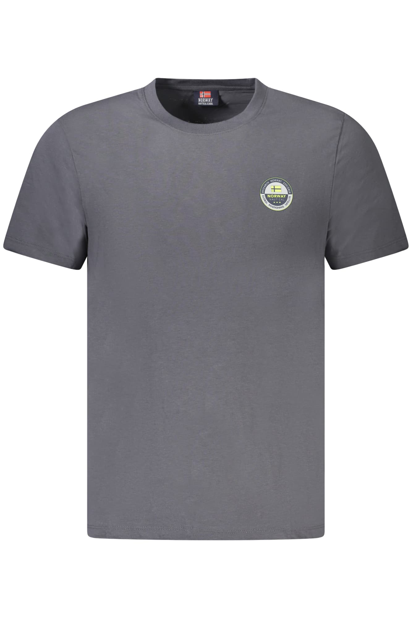 НОРВЕГИЯ 1963 МЪЖКА ТЕНИСКА С КЪС РЪКАВ, СИВА - NORWAY 1963