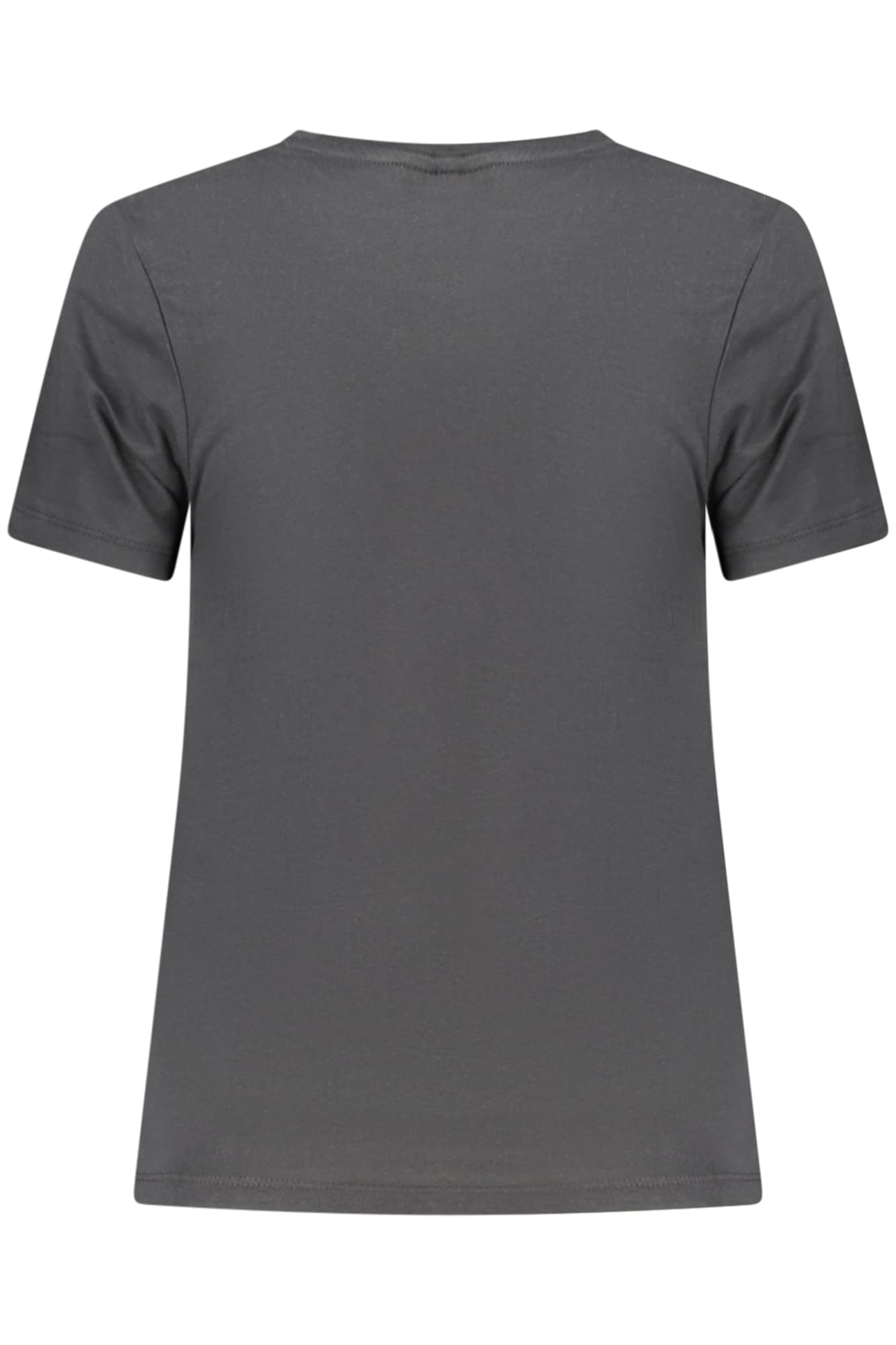 НОРВЕГИЯ 1963 ДАМСКА ТЕНИСКА С КЪС РЪКАВ, ЧЕРНА - NORWAY 1963