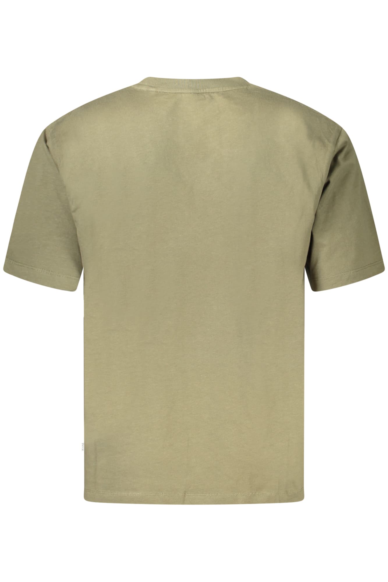 Мъжка тениска с къс ръкав GUESS JEANS, зелена - GUESS JEANS