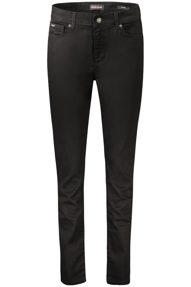 Дамски черни дънкови дънки GUESS JEANS