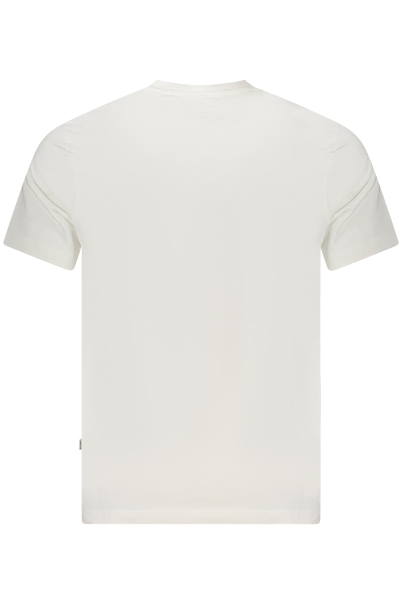 Мъжка тениска с къс ръкав GUESS JEANS, бяла - GUESS JEANS