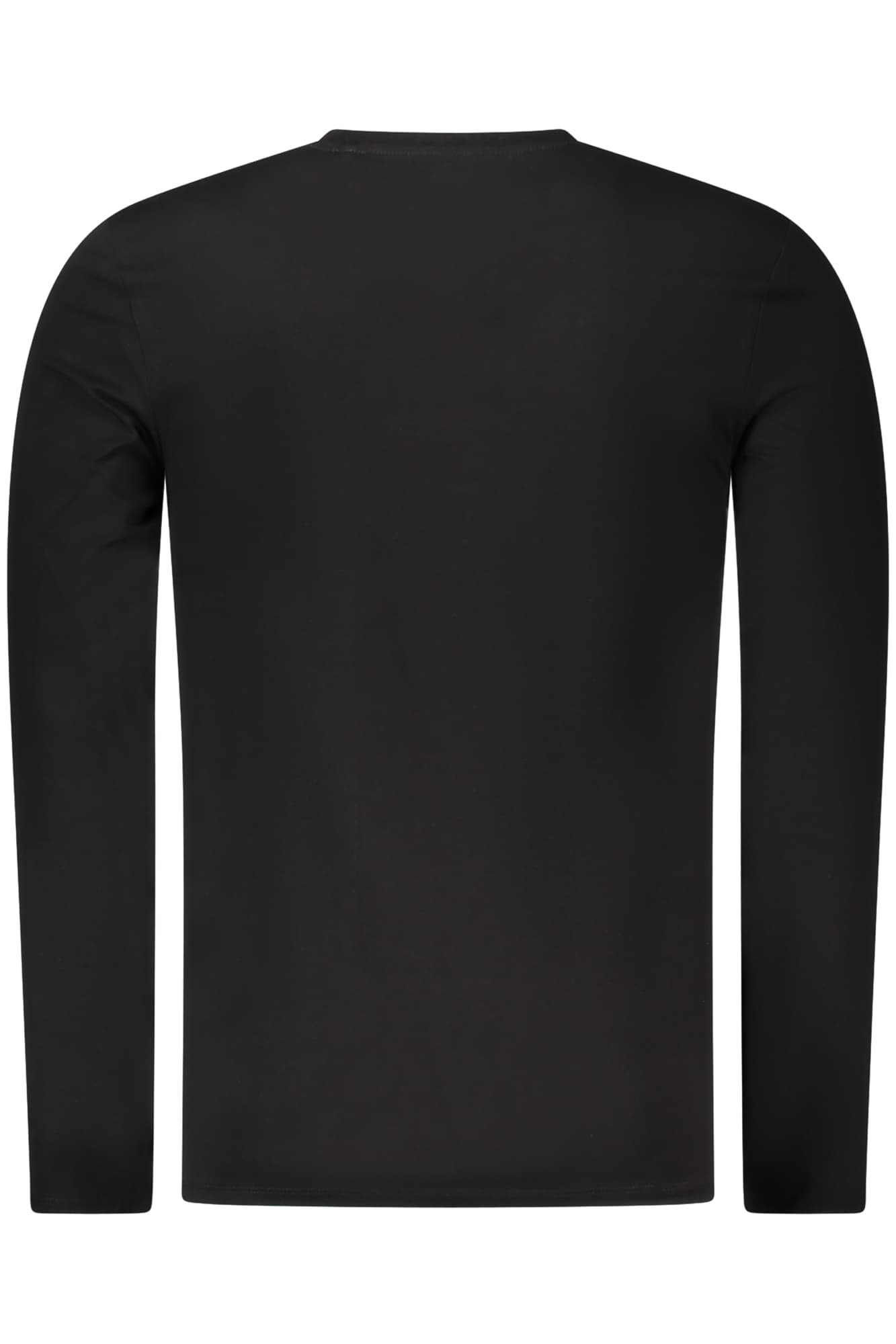 Мъжка тениска с дълъг ръкав GUESS JEANS, черна - GUESS JEANS