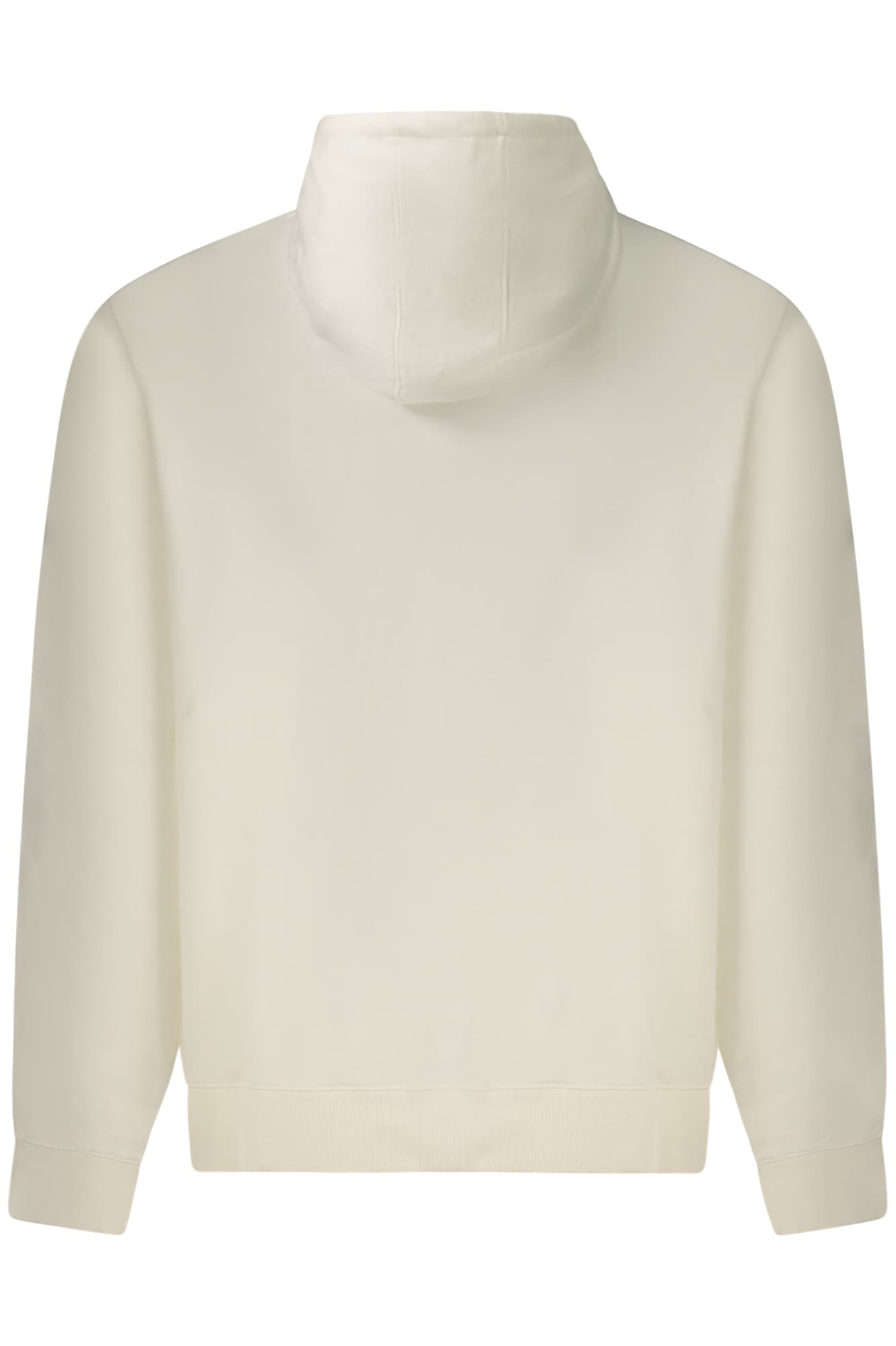 Мъжки суитшърт GUESS JEANS без цип, бял - GUESS JEANS