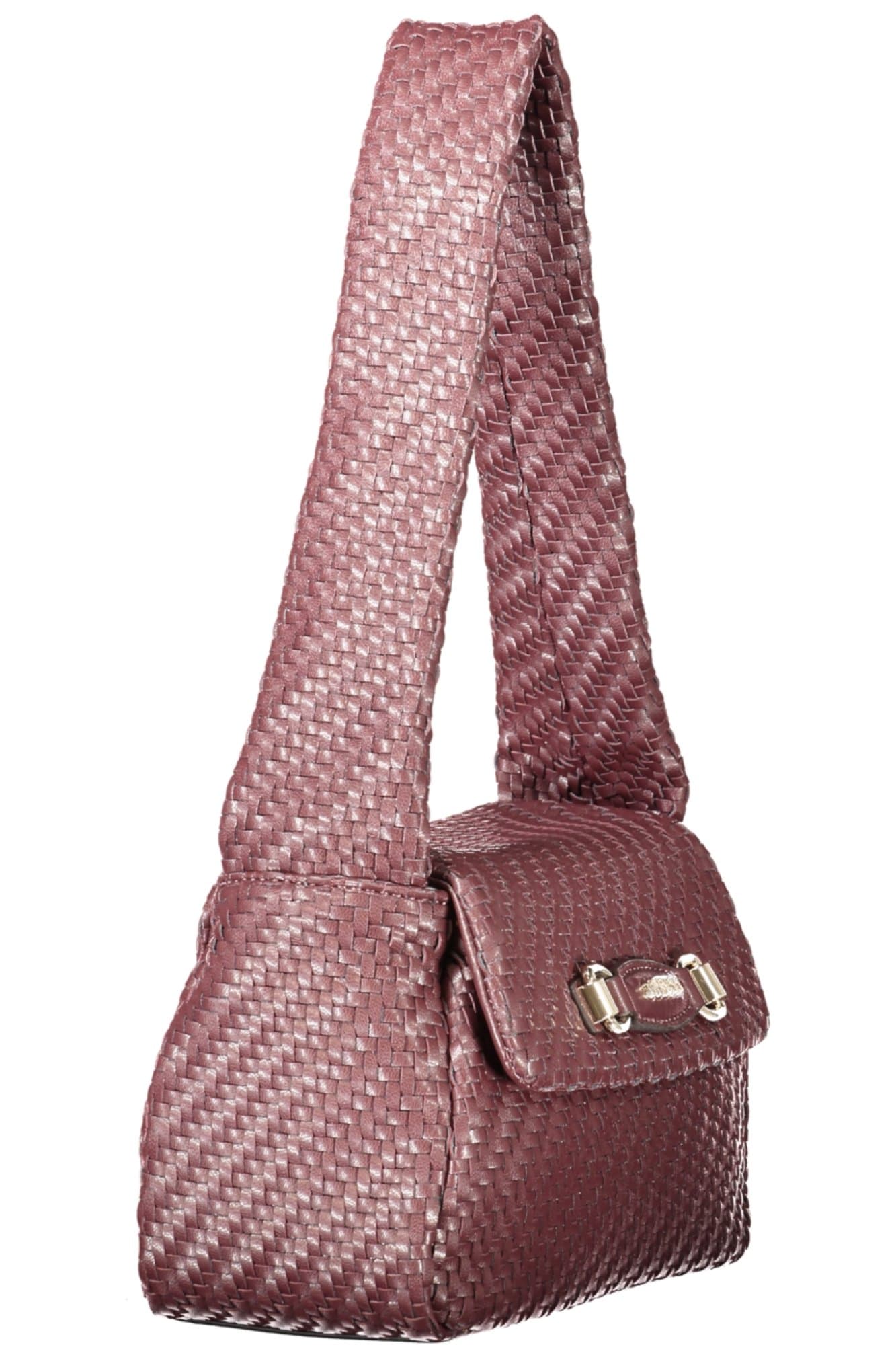 Дамска чанта GUESS JEANS, кафява - GUESS JEANS