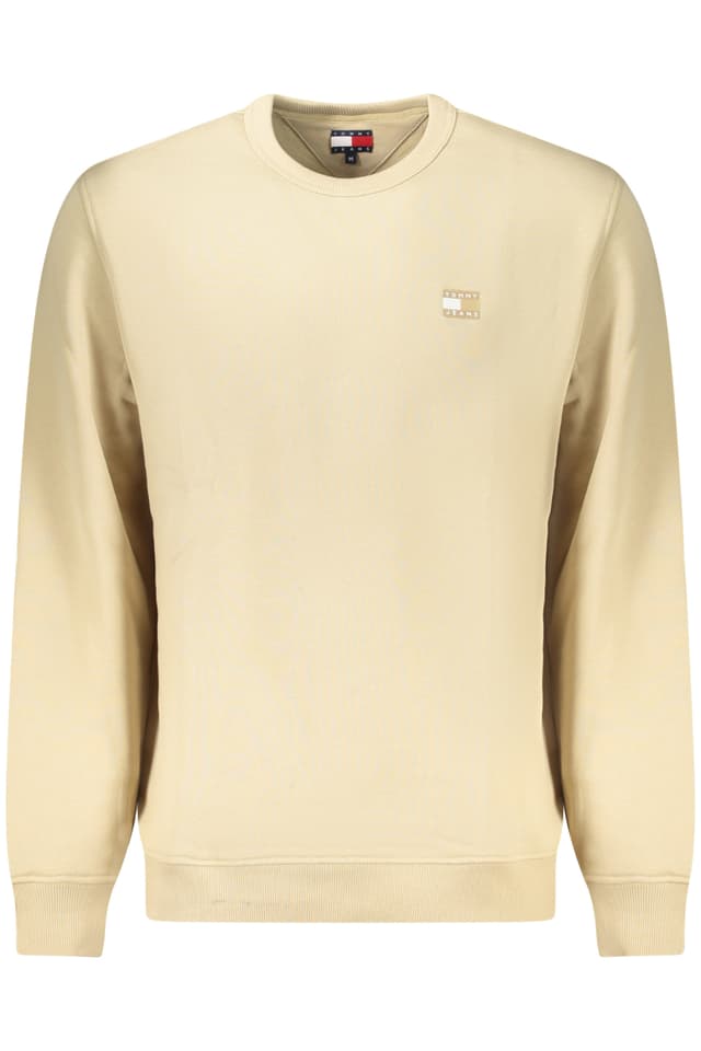 Мъжки суитшърт с цип TOMMY HILFIGER, бежов