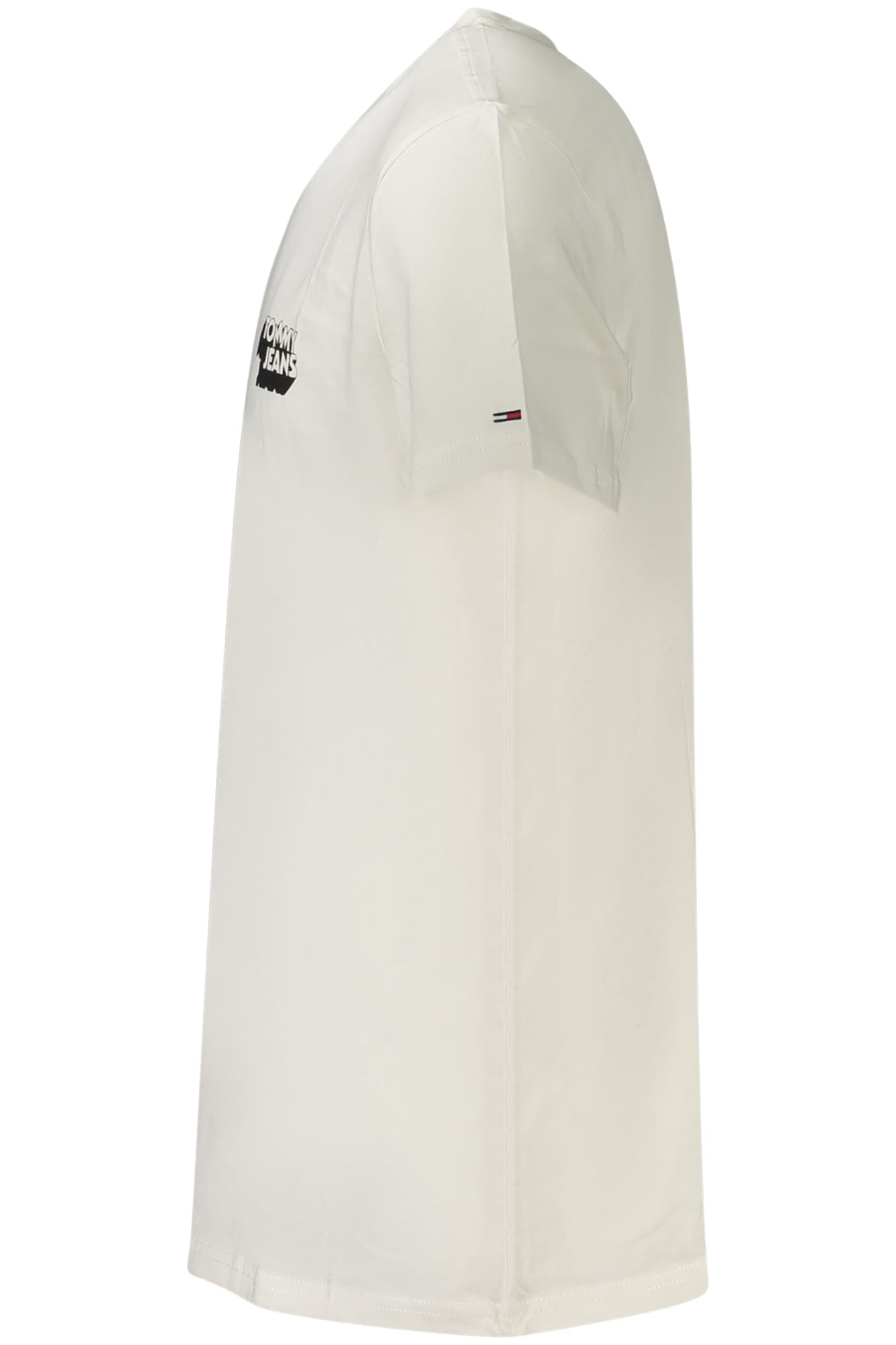 МЪЖКА ТЕНИСКА С КЪС РЪКАВ TOMMY HILFIGER, БЯЛА - TOMMY HILFIGER