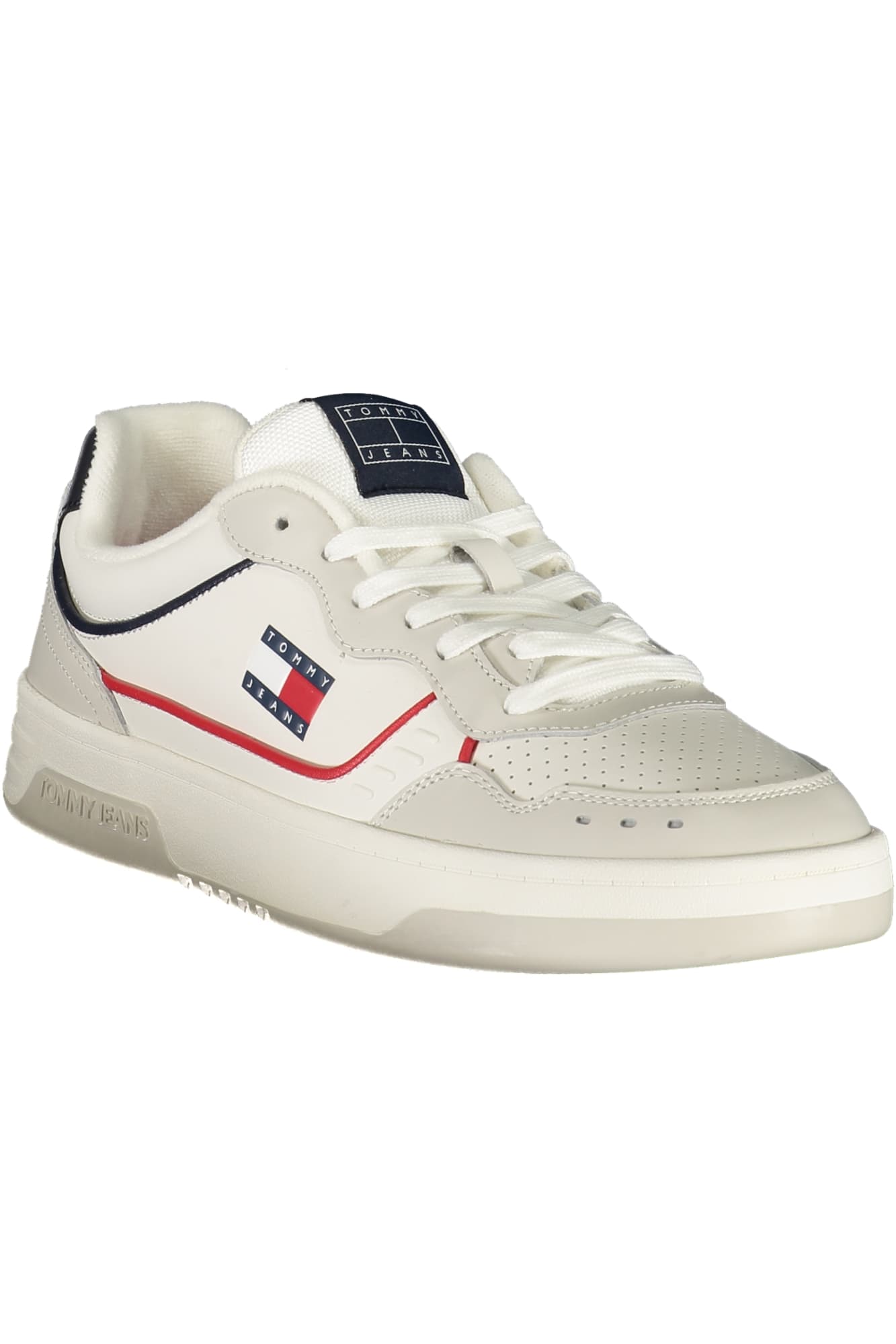 Мъжки бели спортни обувки TOMMY HILFIGER - TOMMY HILFIGER