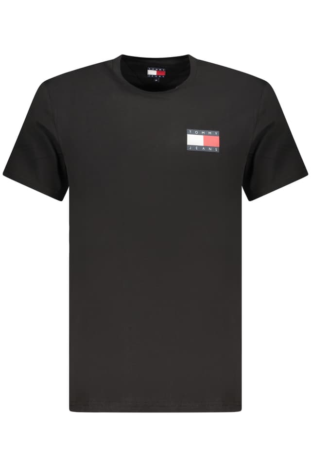 Мъжка тениска с къс ръкав TOMMY HILFIGER, черна