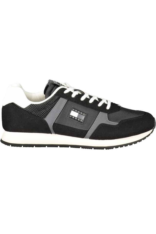 Мъжки черни спортни обувки TOMMY HILFIGER