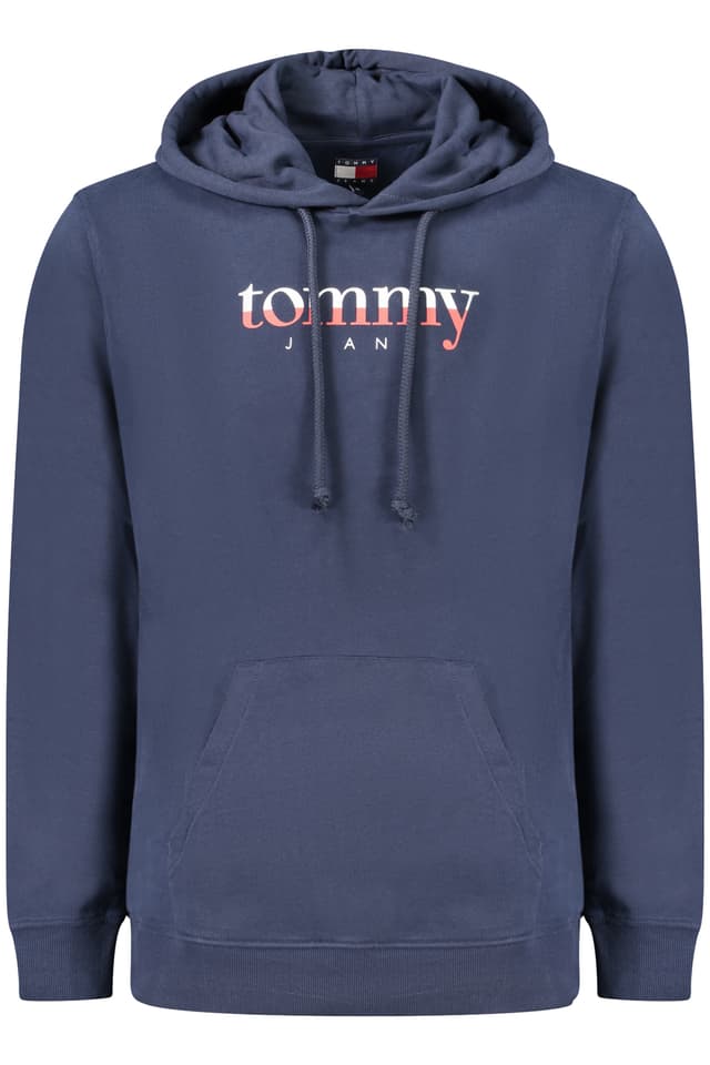 Мъжки суитшърт с цип TOMMY HILFIGER в син цвят